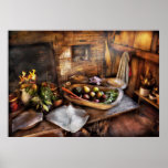 Chef - Kitchen - The start of a healthy meal Print