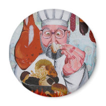 chef refrigerator magnets