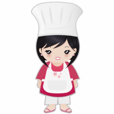Chef Acrylic Cut Outs by Melisende