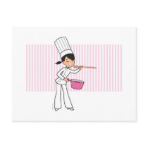 Chef Postcard