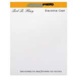 Chef Santoku Knife Letter Personalized Letterhead