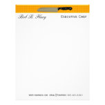 Chef Santoku Knife Letter Personalized Letterhead