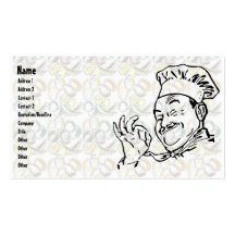 Chef Says Okay Business Card