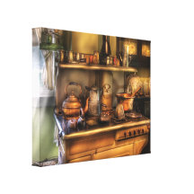 Chef - Stove -  What's for dinner Stretched Canvas Prints
