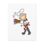 Chef with Baked Ham Tshirts and Gifts Post Cards