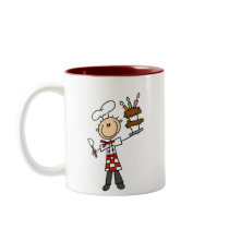 Chef with BIrthday Cake Mug