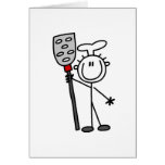 Chef with Spatula Tshirts and Gifts Greeting Card