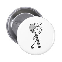 Chef with Spoon Pinback Button