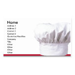 Chefs hat on Business Card