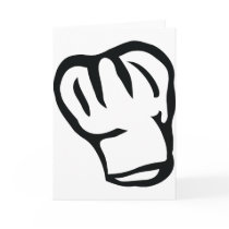 chefs head chef cook head card