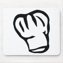 chefs head chef cook head mouse pad