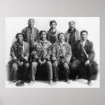 Chefs indiens de l'Alaska : les années 1900 tôt Affiche