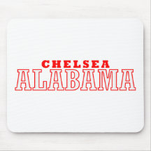 Chelsea Alabama City Design Mousepad