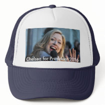 Chelsea for President 2016 Cap Mesh Hat