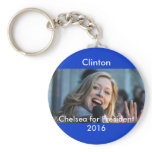 Chelsea for President 2016 Keychain
