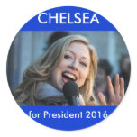 Chelsea for President 2016 Sticker