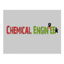 Chemical Engineer (EnginGEEK) Funny Gifts Postcard