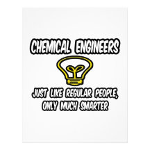 Chemical Engineers..Regular People, Only Smarter Letterhead Template