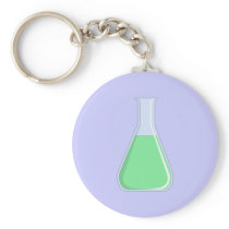Chemie Erlenmeyer Kolben chemistry flask Schlüsselbänder