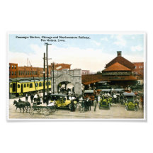 Chemin de fer du nord-ouest de Chicago de station  Photographies
