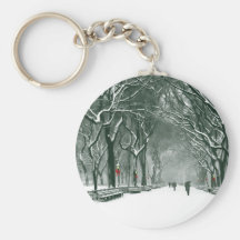 Chemin de Milou de Central Park Porte-clefs