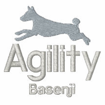 Chemise brodée par Basenji d'agilité Polos Brodés
