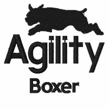 Chemise brodée par boxeur d'agilité