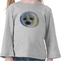 Chemise de bébé de bébé phoque d'innocence t-shirt