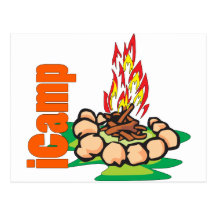 chemise de camping d'iCamp Carte Postale