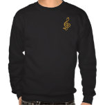 Chemise de coutume de pivoines de clef triple de d sweatshirt