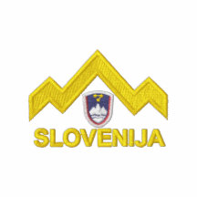 Chemise de la Slovénie Polo Brodé