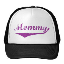 Chemise de manuscrit de mère de maman de maman casquettes de camionneur