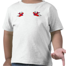 Chemise de tatouage d'hirondelle d'enfant en bas â t-shirts