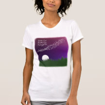 Chemise étoilée de nuit étoilée t-shirts