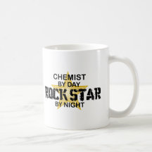 Chemist Rock Star by Night Coffee Mug