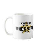 Chemist Rock Star by Night Coffee Mugs