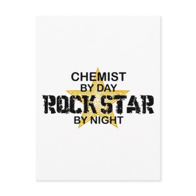 Chemist Rock Star by Night by poorrichards