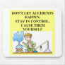 chemistry accidents mouse pad