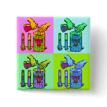 Chemistry Displacement Pop Art