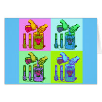 Chemistry Displacement Pop Art