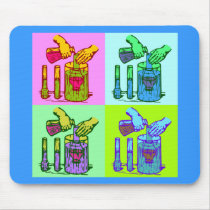 Chemistry Displacement Pop Art