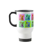 Chemistry Displacement Pop Art Mug