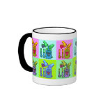 Chemistry Displacement Pop Art Mugs