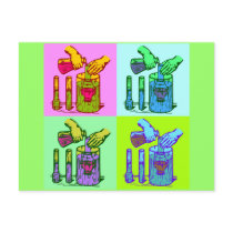 Chemistry Displacement Pop Art