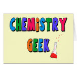 Chemistry Geek T-Shirts and Gifts Card