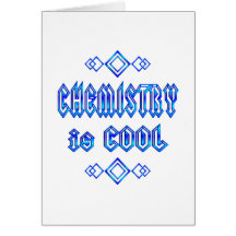 Chemistry Is Cool Greeting Card