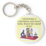 chemistry joke key chain
