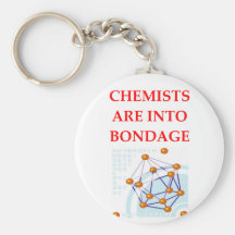 chemistry keychain