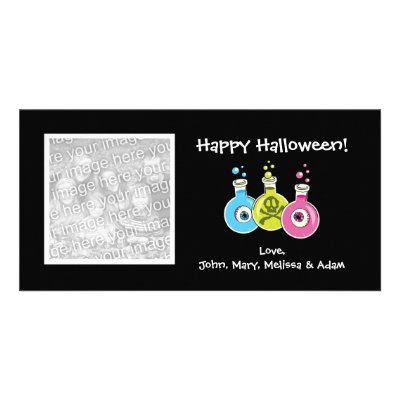 Chemistry Lab Halloween Photo Cards by EnduringMoments