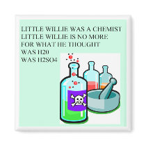chemistry little willie rhyme